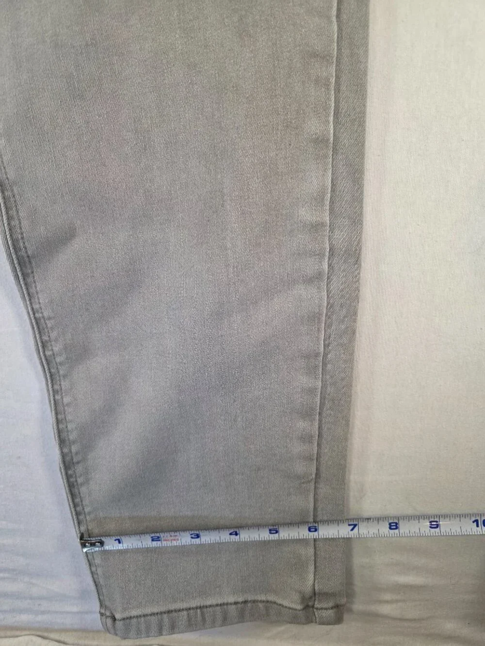 REDVANLY Ranstead Jeans Denim Pull On Pants Stretch  Gray Large (34x30)